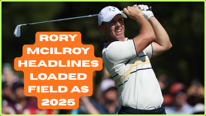 Rory McIlroy Headlines Loaded Field as 2025